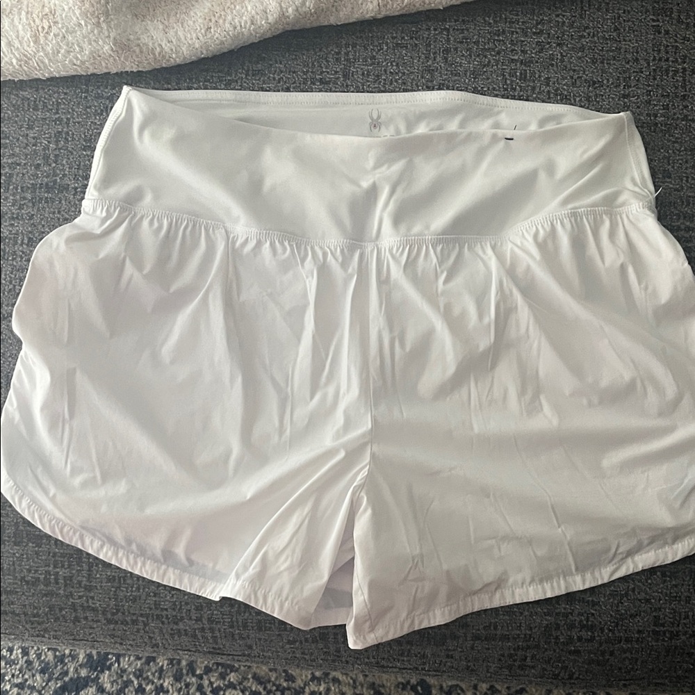 Spyder Women's White Athletic Shorts